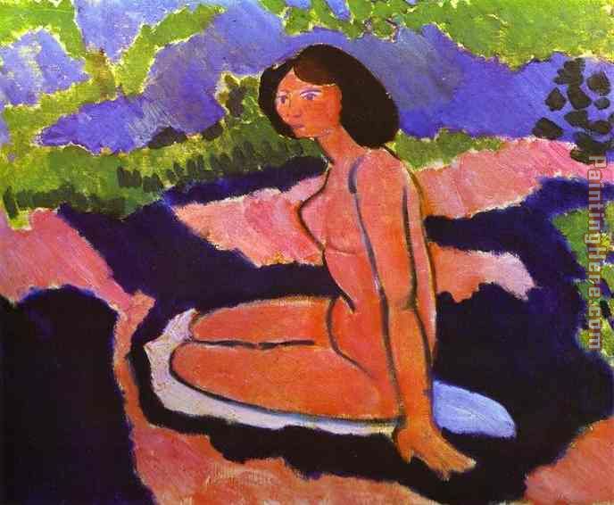 Henri Matisse A Sitting Nude